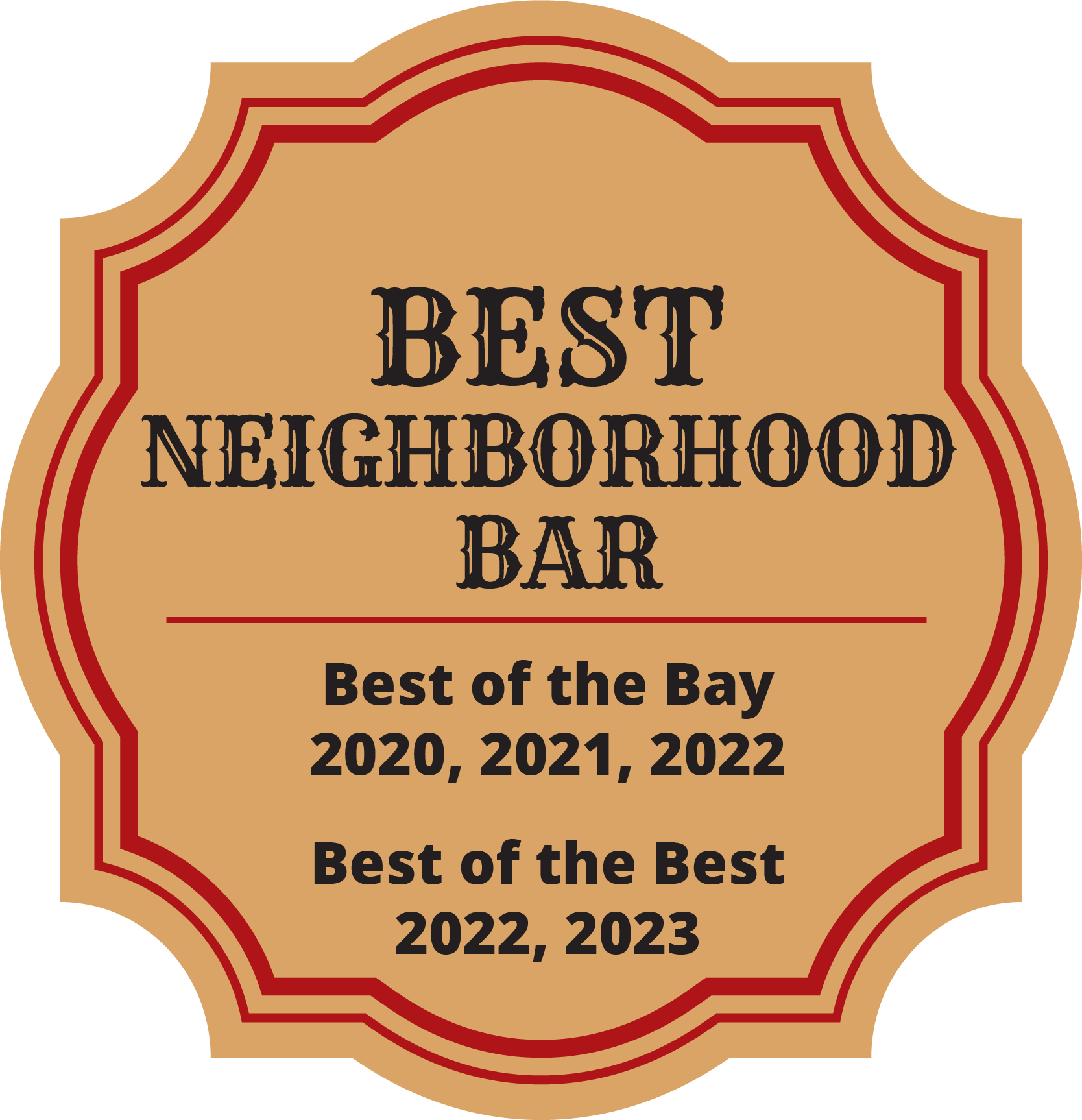 Best Neighborhood Bar Award