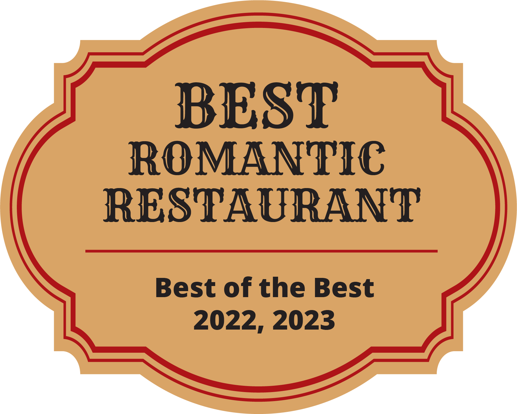 Best Romantic Restaurant Award